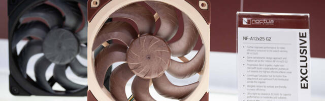 Noctua’s highly anticipated second-gen NF-A12x25 G2 120mm fans hit retail at $34.90 — redesigned fan blades and hub boost cooling performance