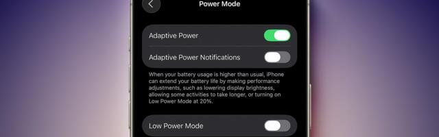 iPhone 17 Series Ships With iOS 26's Adaptive Power Mode Enabled by Default