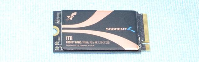 Sabrent Rocket Nano 2242 1TB SSD review: A baseline drive for your M.2 2242 needs