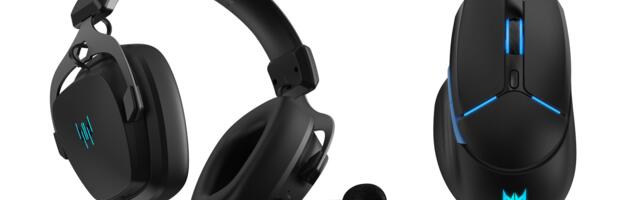 Acer announces new Predator-series wireless gaming headset and mouse  — Galea 570 wireless headset and 8K Predator Cestus 530 gaming mouse due in first quarter