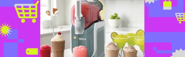 It’s slushy season, and Ninja’s frozen drink machine is nearly half off