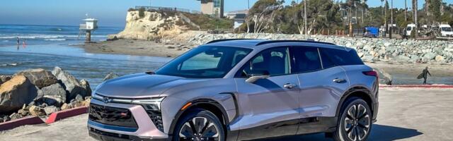 The 2024 Chevrolet Blazer EV RS AWD all electric SUV
