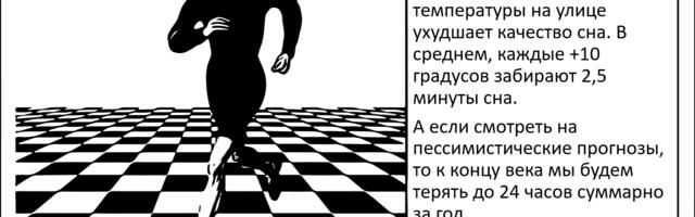 [Перевод] Повышение температуры незаметно ухудшает качество сна