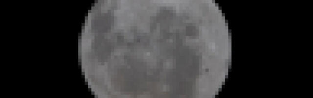 Why will today's lunar flyby only beam back low-resolution video?