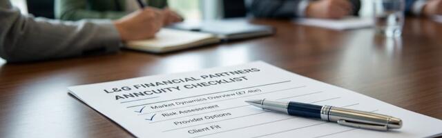 L&G Launches Annuity Checklist as UK Market Hits £7.4bn