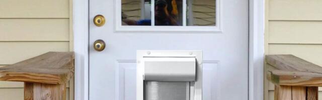 This Automatic Smart Pet Door Only Lets In Your Dog or Cat