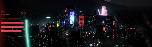 Dystopika review:  Mesmerising cyberpunk city builder lets you make the Blade Runner metropolis of your dreams