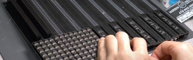 YouTuber built a 256-core RISC-V megacluster because he could