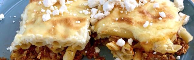 This baked pasta dish is the Greek version of lasagna — but way better. I learned how to make my dad's recipe, and it's perfect for leftovers.
