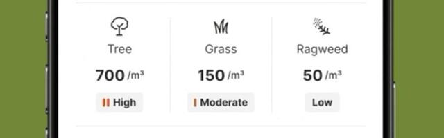 The Weather Channel app now predicts bad allergy days