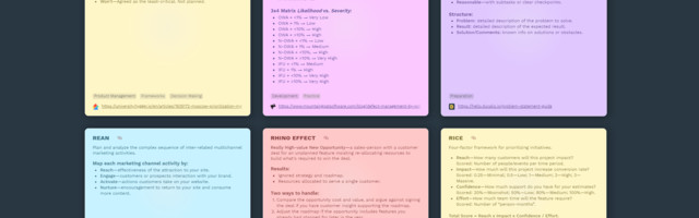 Prioritization Sticky Notes