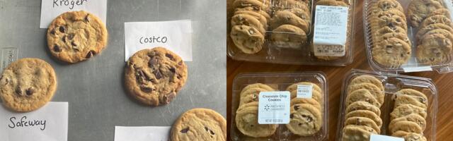 I'm a professional baker. I tried chocolate-chip cookies from Costco, Walmart, Kroger, and Safeway to find the best.