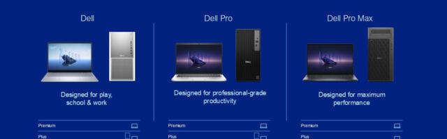 Dell abandons XPS, Inspiron, and its other classic brands in favor of new branding strategy