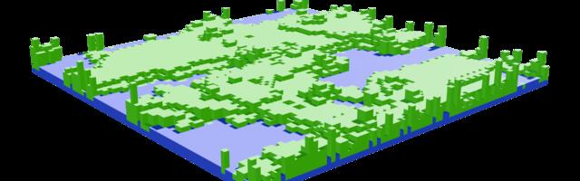 Базовая процедурная генерация воксельных виртуальных миров