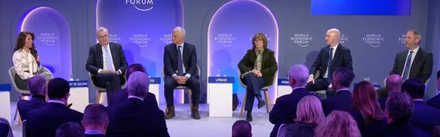Coinbase CEO Brian Armstrong spars with France’s Central Bank chief at Davos over yield and ‘bitcoin standard’