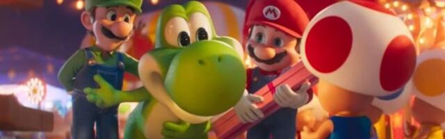 The brothers meet Yoshi in Super Mario Galaxy Movie trailer