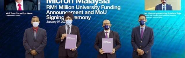 Micron Technology invests RM1 Million to support research at Malaysian universities