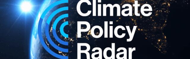 Climate Policy Radar pulls back the curtain, launches global climate policy database