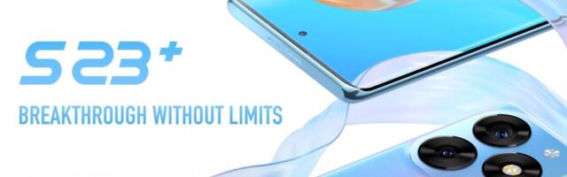 itel S23+ arrives with a 6.78" curved AMOLED screen and 50MP camera for $120