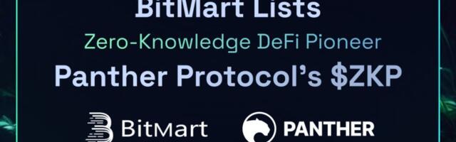 BitMart Lists Zero-Knowledge DeFi Pioneer Panther Protocol’s $ZKP