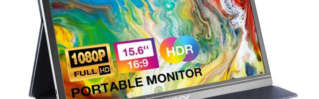 If You Have a Mac or PC, This 15″ External Monitor Is Almost Free on Amazon