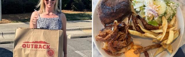 Our family of 4 tried Outback Steakhouse's $55 family-style meal deal. It felt like a steal for a steak dinner at home.