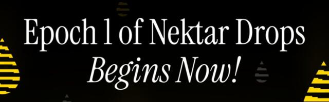 Nektar Network begins Epoch 1 of Nektar Drops – Rewards for ongoing participation