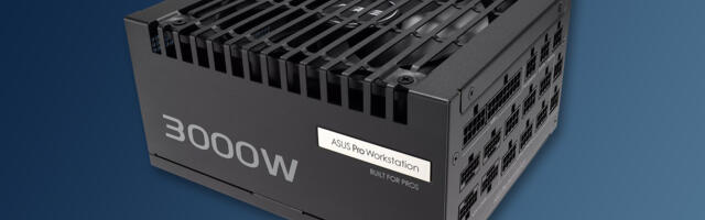Asus introduces 3000-watt PSU — enough capacity to power 4 RTX 5090s