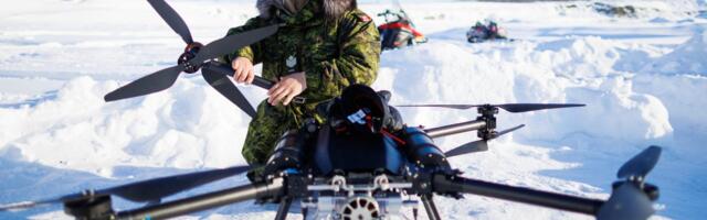 Drones are key to protecting the Arctic where humans can't, but getting them to work in the cold is a challenge