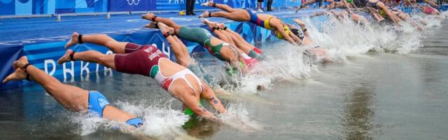 Olympic triathletes swim in Seine River after days of concerns about water quality
