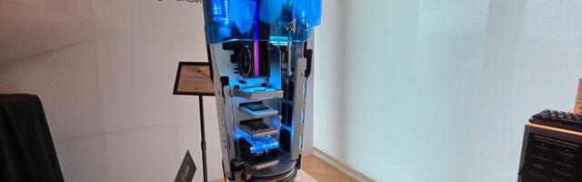 InWin celebrates 40 years with the ChronoMancy — futuristic 1.1m case opens with the wave of a wand