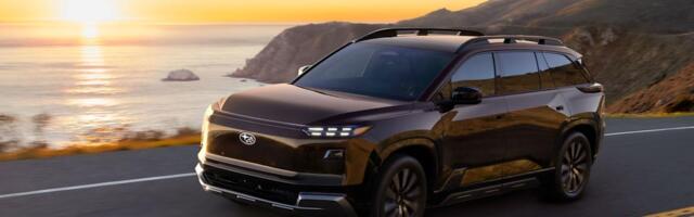 The Getaway is Subaru's first three-row electric SUV