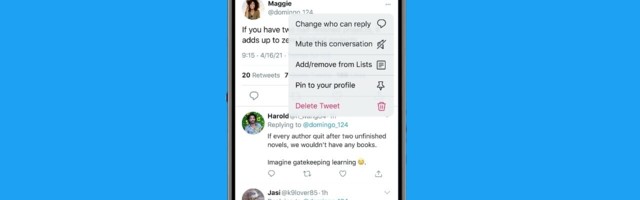 Twitter will now let you limit replies to a tweet after you’ve posted it
