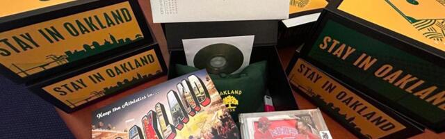 A gift box like no other: Oakland A’s fans urge 15 MLB owners to help keep their team in the Bay Area
