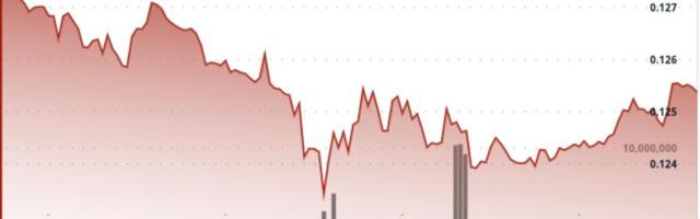 Dogecoin falls 2% as liquidation pressure hits meme coins