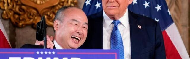 Japan’s SoftBank pledges $100bn investment in US