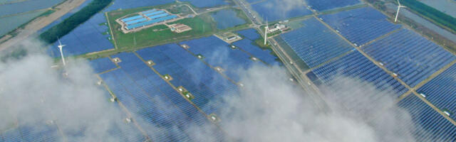 Solar power production undercut by coal pollution