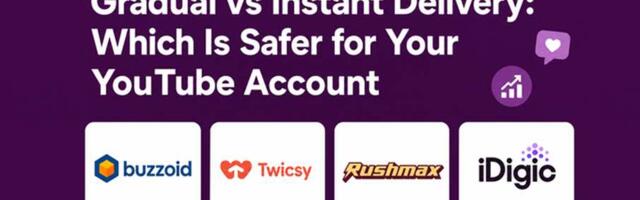 Gradual vs Instant Delivery: Which Is Safer for YouTube Views