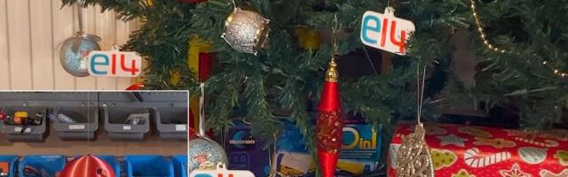 Maker creates remote control Christmas tree ornament robot to spy on Santa and sneaky gift bandits