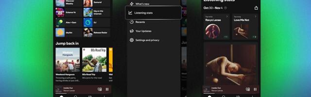 Spotify introduces weekly listening stats