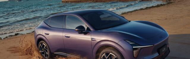 This sleek Chinese EV pairs supercar styling with three AI brains