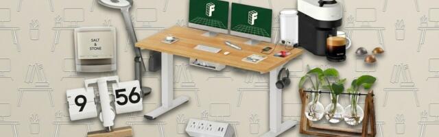 19 carefully curated items for a white minimalist home office