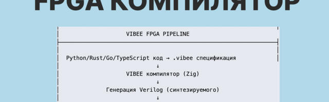 Универсальный компилятор для FPGA, который понимает 42 языка программирования