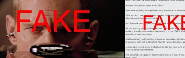 OpenAI’s supposedly ‘leaked’ Super Bowl ad with ear buds and a shiny orb was a hoax