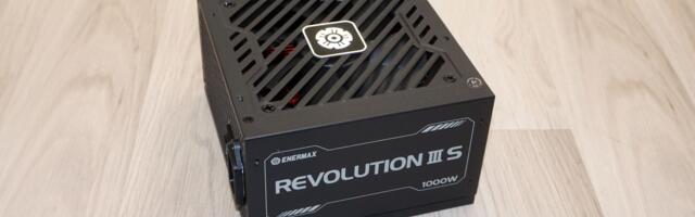 Enermax Revolution III S 1000W power supply review: Platinum efficiency, limited thermal capability