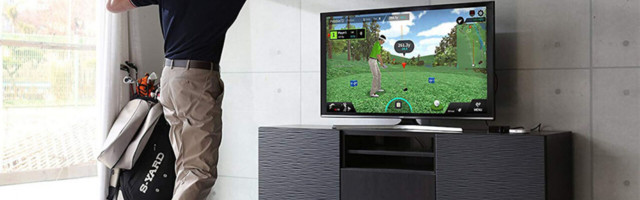 PhiGolf brings real golf swings and photorealistic world famous courses into your home