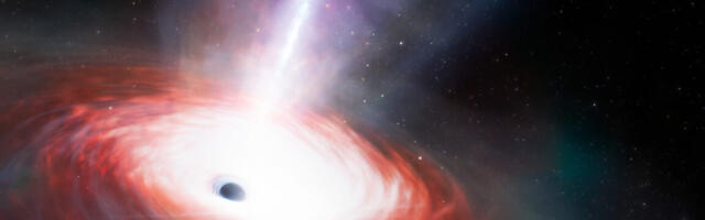 Researchers spot black hole feeding at 40x its theoretical limit