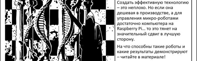 [Перевод] Сверхмалые автономные роботы и система управления на Raspberry Pi