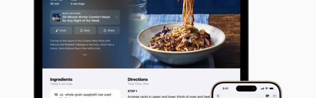 Apple’s News app is getting a recipes section