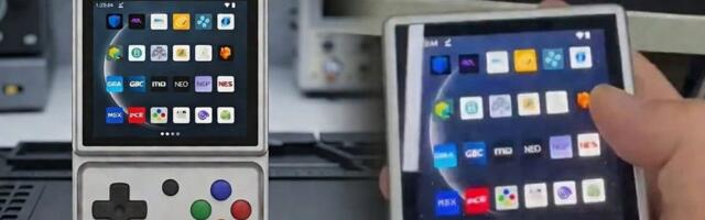 Remember the Nokia Twist and Motorola Flipout? This handheld brings their weirdest trick back